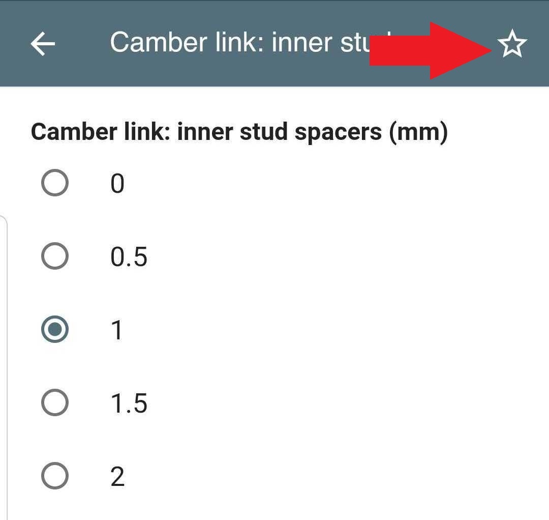 Featured Feature: Starred Settings Save Seconds...Seriously