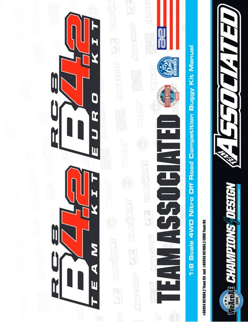Team Associated RC8 B4.2 Nitro Manual
