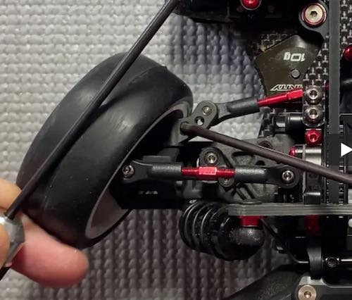 What is the Ackermann angle?