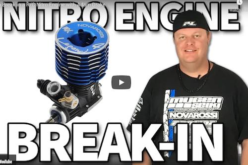 Nitro Engine Break-in with Adam Drake