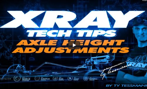 Axle Height Adjustments by Ty Tessman of XRAY