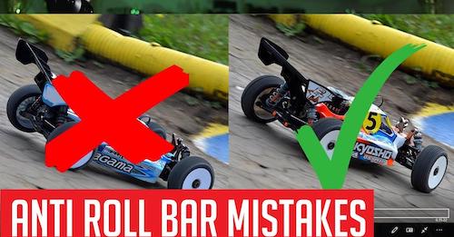 Anti-roll Bar Tuning for RC