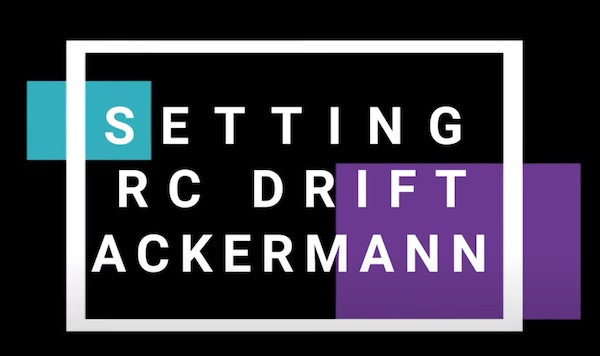 Ackermann Tuning for RC Drift