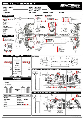 RACEOPT MTS-T3M Setup Sheet Editable
