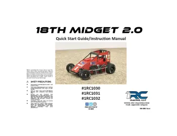 1RC Midget 2.0 Manual