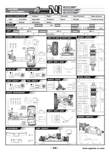 Agama N1 Setup Sheet Editable