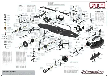 Schumacher FT8 Exploded View