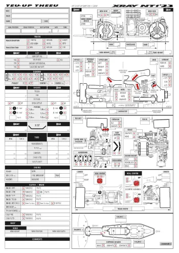 XRAY NT1 '23 Setup Sheet Editable