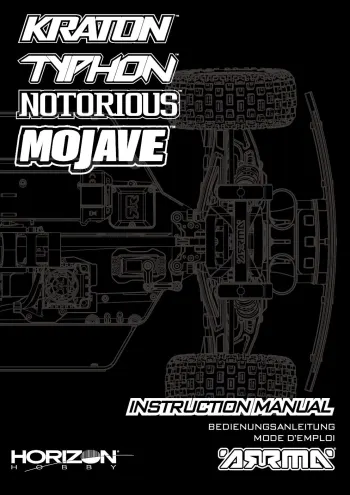 ARRMA Kraton 6S BLX Manual