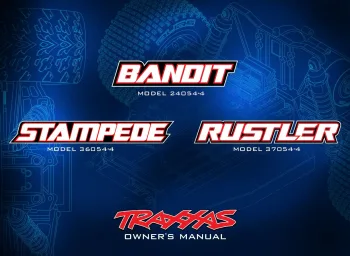 Traxxas Bandit-Stampede-Rustler Manual