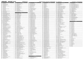 XRAY SCX '23 Parts List