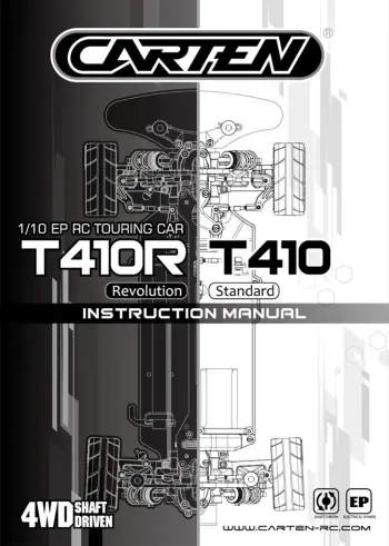 CARTEN T410-T410R Manual