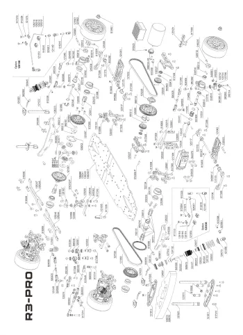 SNRC R3-Pro Parts Explosion