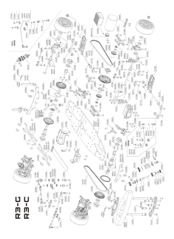 SNRC R3-G R3-C Parts Explosion