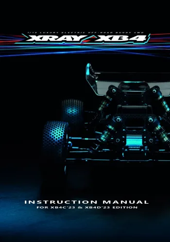 XRAY XB4 2023 Manual