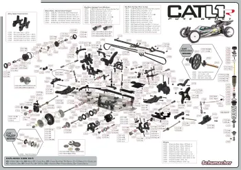 Schumacher CAT L1R Parts Explosion