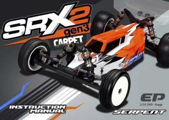 Serpent Spyder SRX2 Gen3 Carpet Manual