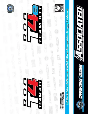 Team Associated RC8 T4-T4e Manual