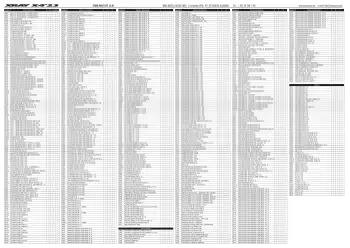 XRAY X4 '23 Parts List
