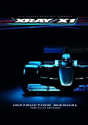 XRAY X1 23 Manual