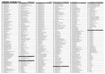XRAY RX8 23 Parts List