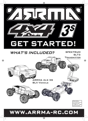 ARRMA Senton BLX Manual