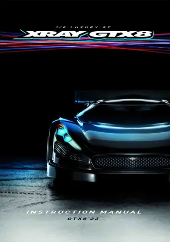 XRAY GTX8 '23 Manual