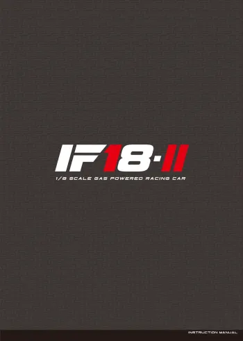 Infinity IF18-II Manual