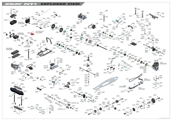 XRAY NT1 '21 Exploded View