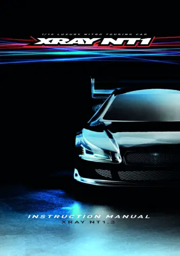 XRAY NT1 '21 Manual
