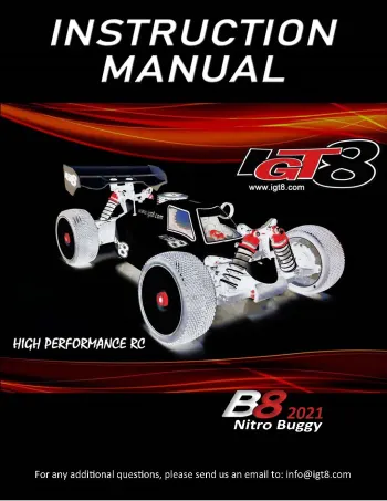 IGT8 B8 2021 Nitro Buggy Manual