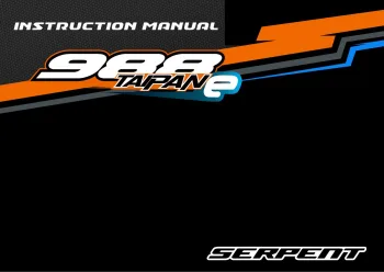 Serpent Taipan 988e Manual