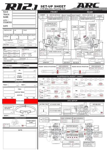 ARC R12.1 Blank Setup Sheet (Editable)