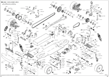 Kyosho TF7.7 Parts Explosion