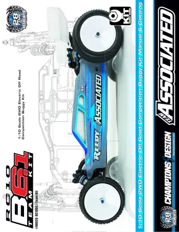 Team Associated RC10 B6.1 Manual & Parts List