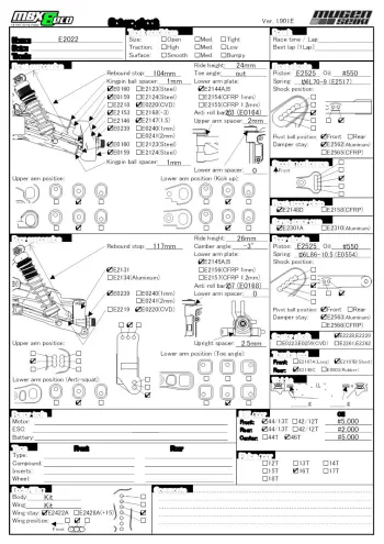 Mugen MBX8 ECO Kit Setup