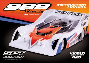 Serpent Viper 988 Manual