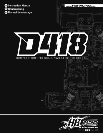 HB D418 Manual