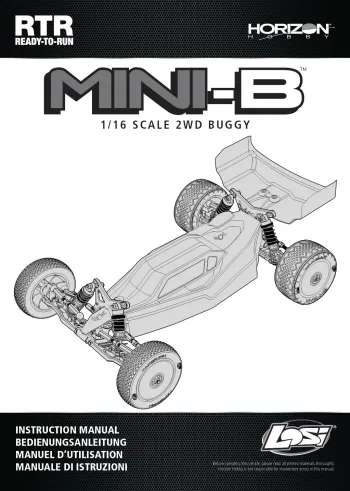 TLR Mini-B Manual