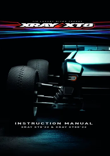 XRAY XT8 & XT8E '22 Manual