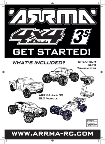 ARRMA Typhon 3S BLX Manual