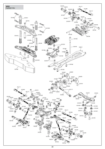 Overdose Galm v2/v2+ Parts Explosion