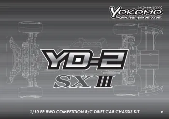 Yokomo YD-2SXIII English Manual