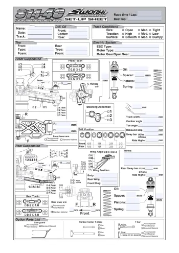 Sworkz S14-4 Setup Sheet Editable