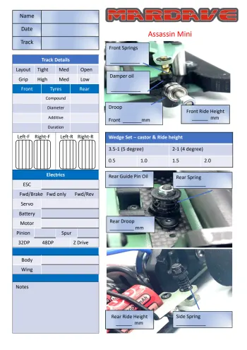 Mardave Assassin Mini Setup Sheet V3 Blank