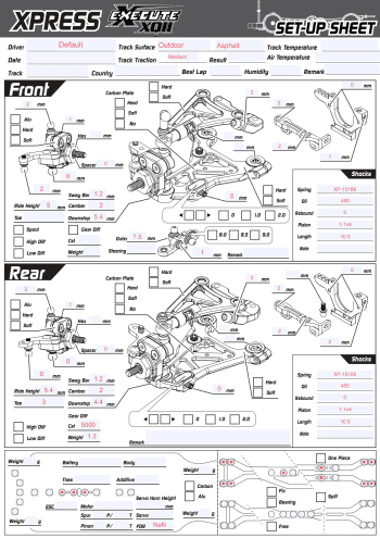 XPress Execute XQ11 Setup Sheet Basic