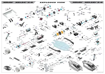 XRAY XB2 24 Exploded View