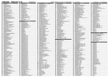 XRAY XB8 '24 Parts List
