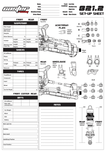Caster ETO821.2 Setup Sheet Blank v3