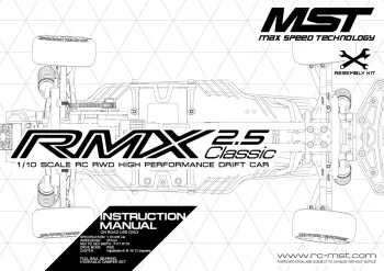 MST RMX 2.5 Manual